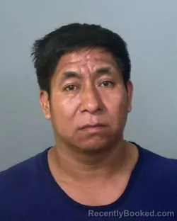 Mugshot of DANIEL GUTIERREZ PEREZ booked in Manatee County, Florida on April 2, 2026