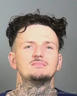 Mugshot of JUSTIN BRYANT GERKEN booked in Manatee County, Florida on March 9, 2026