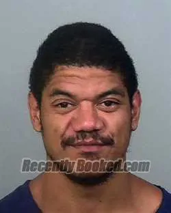 Booking photo from Manatee County, Florida