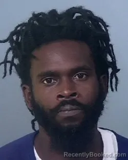 Mugshot of JAMAL DEVOGTLN JOHNSON booked in Manatee County, Florida on March 17, 2026