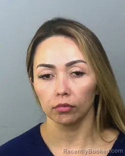 Mugshot of GIOVANA ALEJANDRA LORA HINCAPIE booked in Manatee County, Florida on May 7, 2026