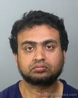 Mugshot of MD ZILLUR RAHMAN booked in Manatee County, Florida on April 25, 2026