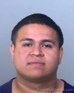 Mugshot of ISAIAH ARTURO SALAS SANTANA booked in Manatee County, Florida on March 22, 2026