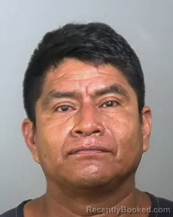 Mugshot of VINCENTE SANLUISENO RODRIGUEZ booked in Manatee County, Florida on March 9, 2026