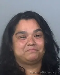 Mugshot of CRYSLENE MARI TREVINO booked in Manatee County, Florida on March 24, 2026