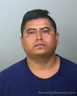Mugshot of CLEIVER YONI TRIGUEROS LOPEZ booked in Manatee County, Florida on May 5, 2026