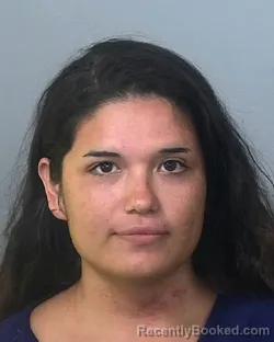 Mugshot of ORALIA CECELIA TREVINO booked in Manatee County, Florida on May 9, 2026