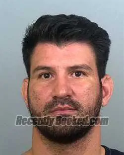 Booking photo from Manatee County, Florida