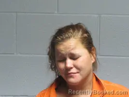 Mugshot of DANIELLE NICOLE WARREN booked in Polk County, Texas on June 29, 2026