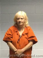 Mugshot of VIRGINIA CAROL BUDRO HUTTO booked in Polk County, Texas on July 7, 2026