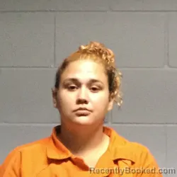 Mugshot of MAKAYLA ROSE OCHOA booked in Polk County, Texas on July 21, 2026
