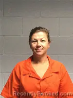 Mugshot of Kimber Leann Cox booked in Polk County, Texas on August 24, 2026