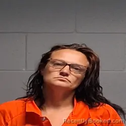 Mugshot of Heather Christina Gana booked in Polk County, Texas on October 5, 2026