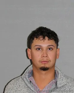 Mugshot of Oscar Alesander Rodriguez booked in Randall County, Texas on October 21, 2026