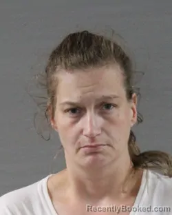 Mugshot of Amber Rachael Robertson booked in Randall County, Texas on October 6, 2026