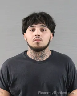 Mugshot of Iziah Sebastian Almazan booked in Randall County, Texas on October 15, 2026