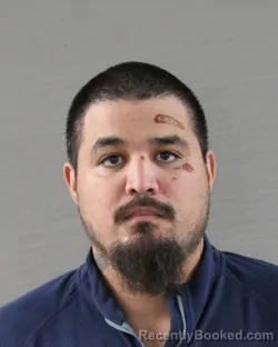 Mugshot of Jacob Ryan Saenz booked in Randall County, Texas on August 27, 2026