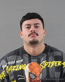 Mugshot of SEBASTIAN MIRANDA FLORES booked in Randall County, Texas on April 17, 2026