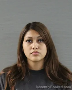 Mugshot of Zoe Nowelle Huerta booked in Randall County, Texas on September 30, 2026