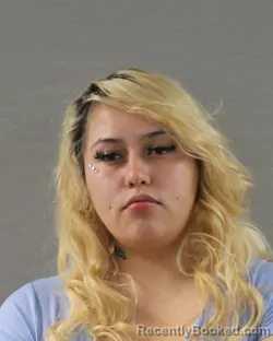 Mugshot of AALIYAH RAE MOLINA SOLIS booked in Randall County, Texas on July 22, 2026
