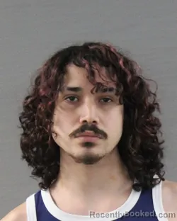 Mugshot of Thevenall Angel Mungia booked in Randall County, Texas on August 11, 2026