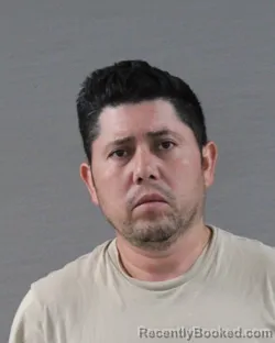 Mugshot of Antonio Villanueva-Campos booked in Randall County, Texas on August 12, 2026