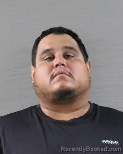 Mugshot of Edward Mendoza booked in Randall County, Texas on August 12, 2026