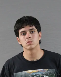 Mugshot of Zavion Richard Robles booked in Randall County, Texas on August 19, 2026