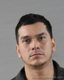 Mugshot of Victor Garcia Pizano booked in Randall County, Texas on August 21, 2026