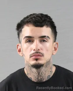 Mugshot of D'andre Anthony Padilla booked in Randall County, Texas on August 27, 2026