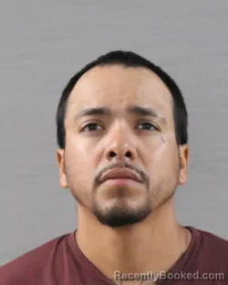 Mugshot of John Aaron Mendoza booked in Randall County, Texas on August 31, 2026