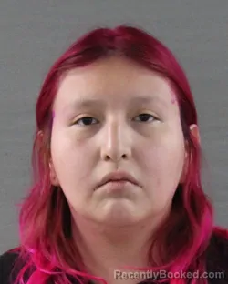 Mugshot of Jainna Littleelk booked in Randall County, Texas on October 10, 2026