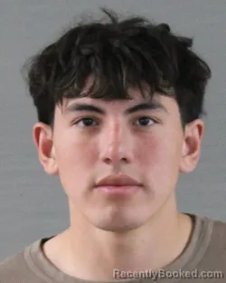 Mugshot of Aiden Raymond Garcia Vasquez booked in Randall County, Texas on October 17, 2026