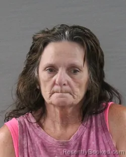 Mugshot of ROBIN DARLENE HARRIS booked in Randall County, Texas on July 21, 2026