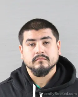 Mugshot of Juan Isaiah Rios booked in Randall County, Texas on October 3, 2026