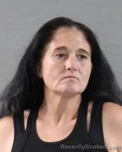 Mugshot of Mindy Sandridge Thomas booked in Randall County, Texas on October 14, 2026