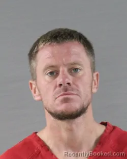 Mugshot of Dustin Kyle Leonard booked in Randall County, Texas on August 8, 2026