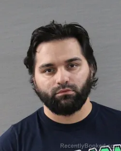 Mugshot of Orlando Jose Baeza booked in Randall County, Texas on August 21, 2026