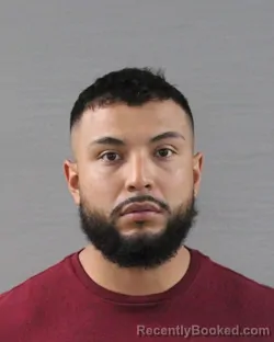 Mugshot of Valentin Pacheco Moncada booked in Randall County, Texas on October 24, 2026