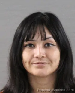 Mugshot of Jasmin Andujo booked in Randall County, Texas on August 30, 2026