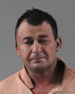 Mugshot of JUSTIN DUANE HENDERSON booked in Randall County, Texas on May 14, 2026
