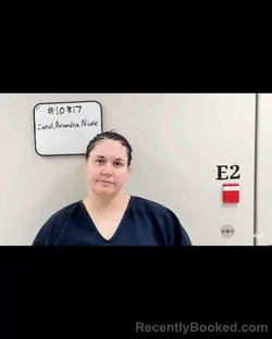 Mugshot of ALEXANDRIA NICOLE CARROLL