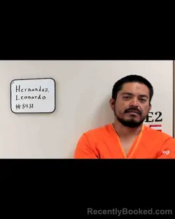 Mugshot of LEONARDO HERNANDEZ