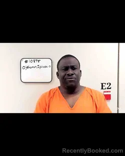 Mugshot of IGINOSA O OJEHOMON