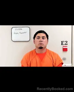 Mugshot of ALEXAVIER REYES booked in Reagan County, Texas on March 23, 2026