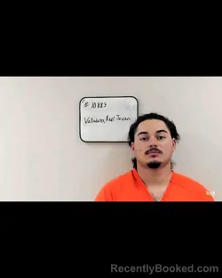 Mugshot of AXEL JEVAN VALLADARES booked in Reagan County, Texas on April 7, 2026