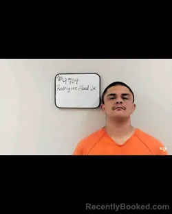 Mugshot of ABEL RODRIGUEZ booked in Reagan County, Texas on April 16, 2026