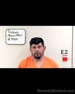 Mugshot of MIGUEL ANGEL DELEON booked in Reagan County, Texas on April 28, 2026