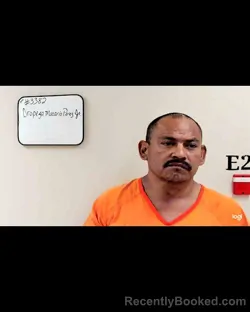 Mugshot of Macario Perez Oropeza booked in Reagan County, Texas on September 24, 2026
