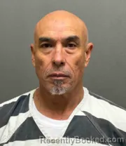 Mugshot of Angel Manuel Serrano booked in Real County, Texas on April 15, 2026